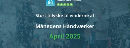 Månedens Håndværker April 2025