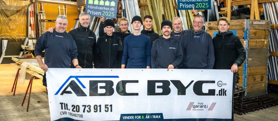 Tømrere til velrenommeret Tømrerfirma