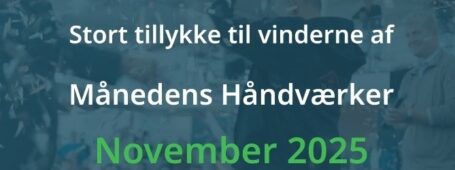 Månedens Håndværker November 2025